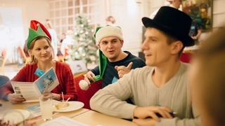 Квест на Новый год «Зимний детектив»: я знаю, это — он! Квест на Новый год «Зимний детектив»: я знаю, это — он! Новогодний корпоратив в Ульяновске.